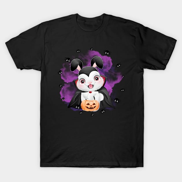 Halloween for Kids Candy Pumpkin Dinosaur Skull Spider Cute Cat Spooky Season Party Halloween For Babies T-Shirt by Popa Ionela